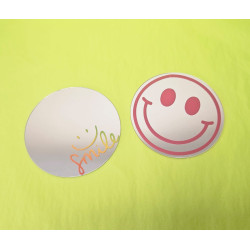 Happy smile plak spiegeltje 